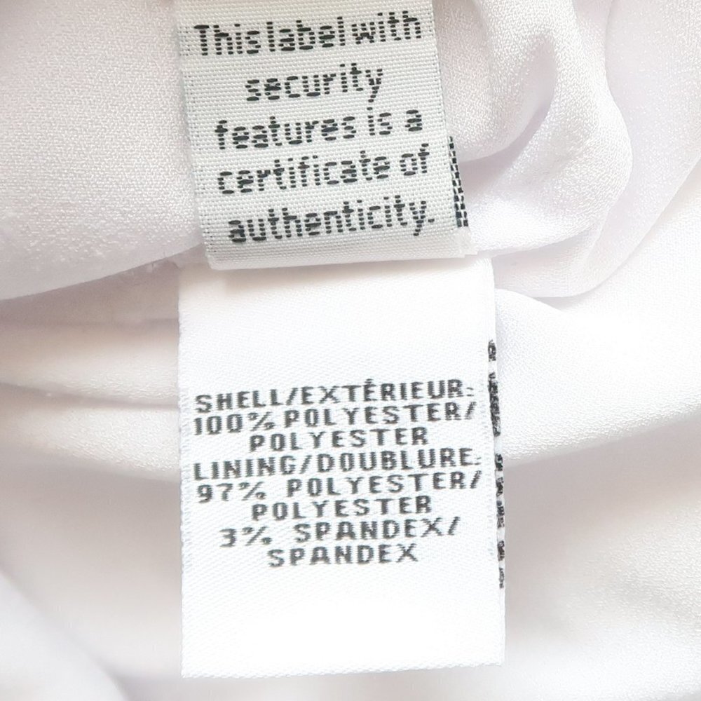 Diane von Furstenberg Martina White Lace 3/4 Sleeve Shift Mini Dress Size 0 - Picture 15 of 16